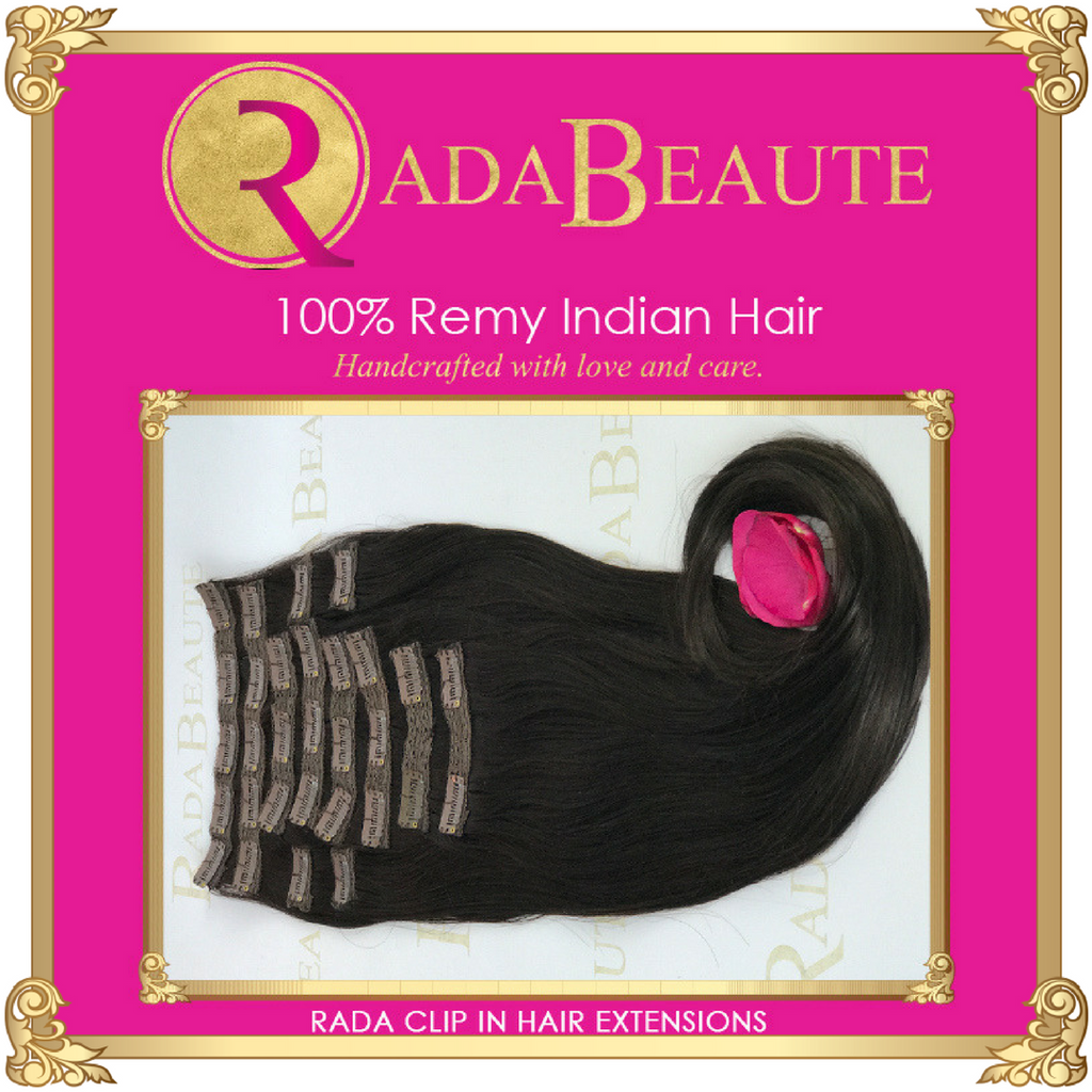 Midnight Diva Clip in Extensions. Buy now at Rada Beaute.