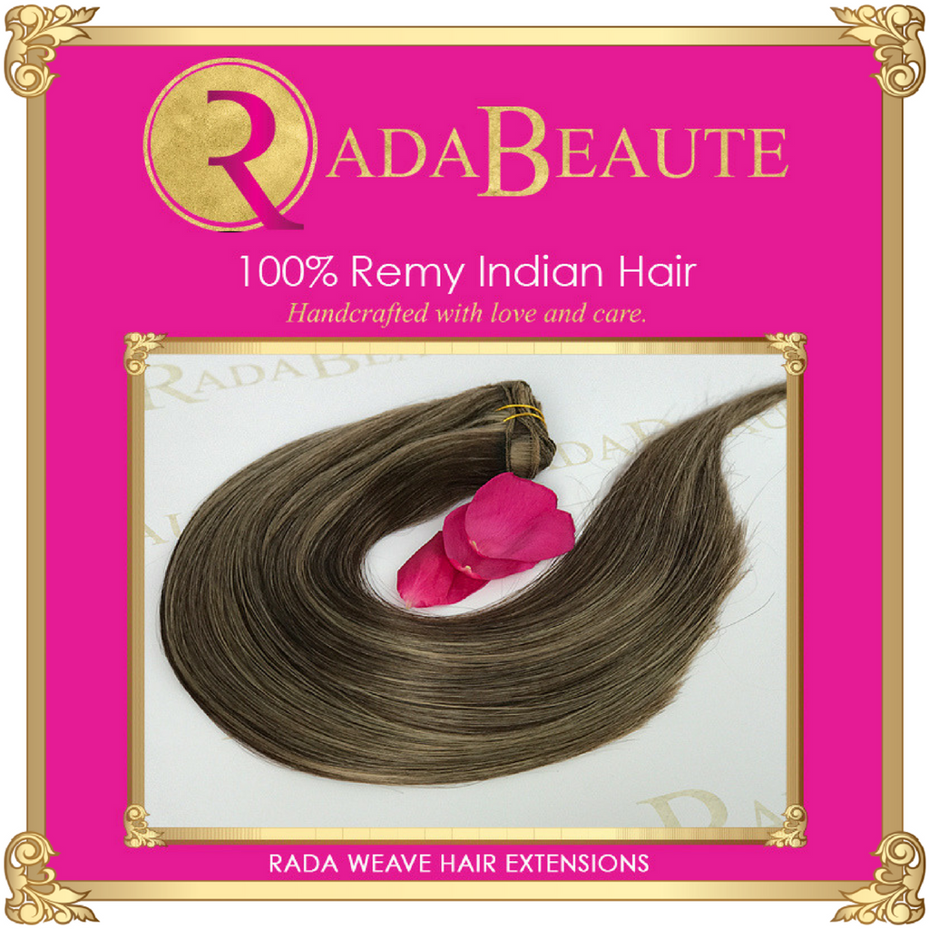 Maple Irish Cream weave extensions. Buy your hair extensions at Rada Beaute.