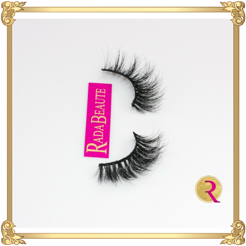 Hasina Mink Lashes side view. Buy now at Rada Beaute.