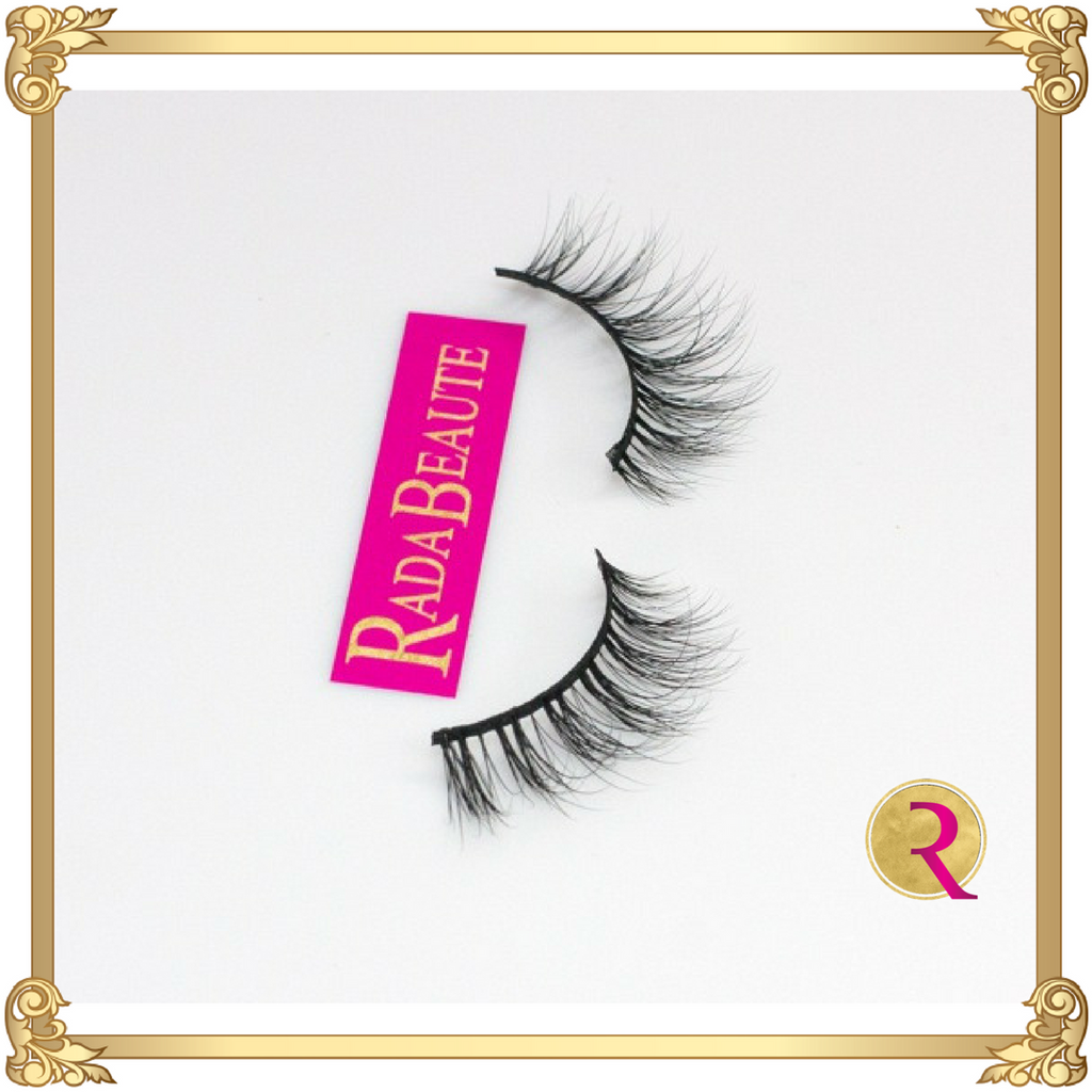 Soft Glow Mink Lashes side view. Buy now at Rada Beaute.