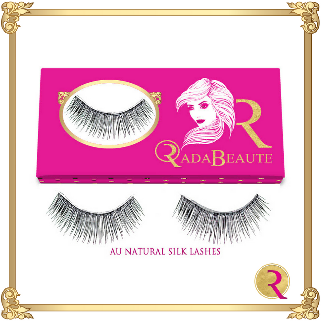 Au Natural Silk Lashes box view. Buy your Rada Beaute Silk Lashes now!