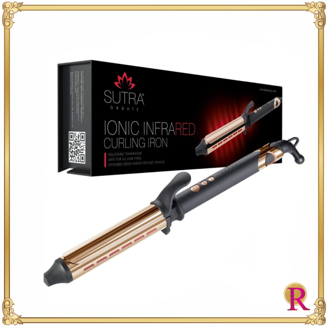 Hot tools rose shop gold curling iron