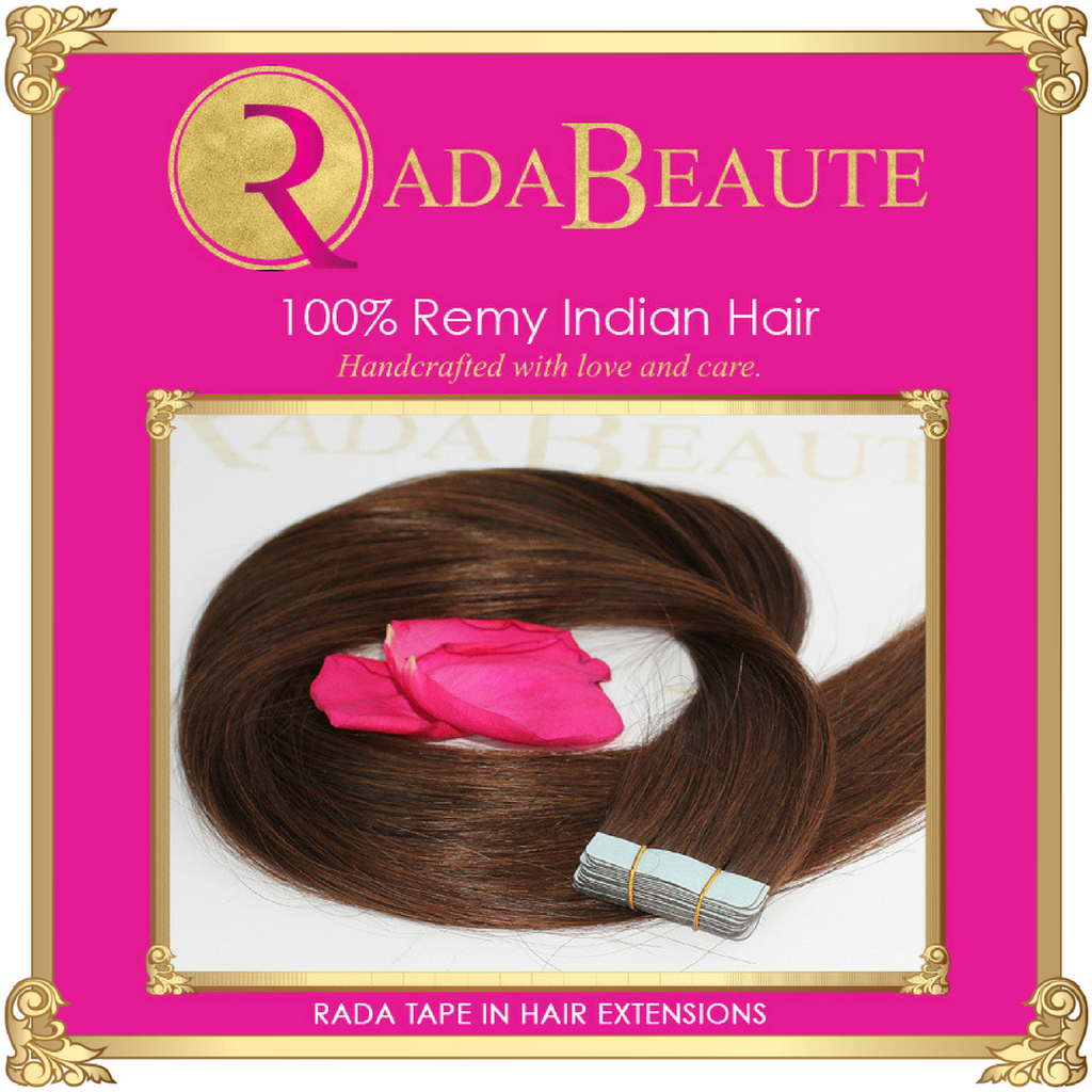 Melted Mocha Tape in extensions. Buy now at Rada Beaute.