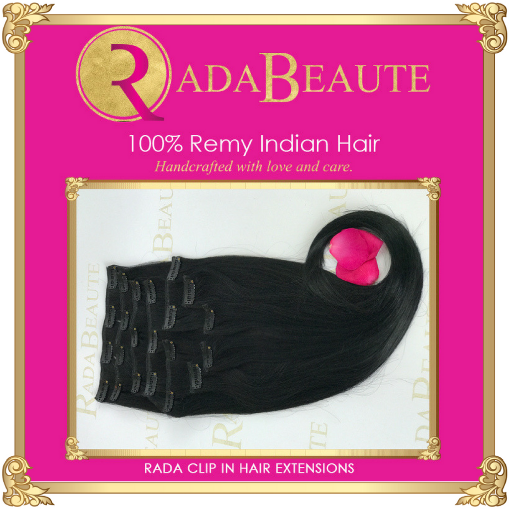 Dark Romance Clip in Extensions. Buy now at Rada Beaute