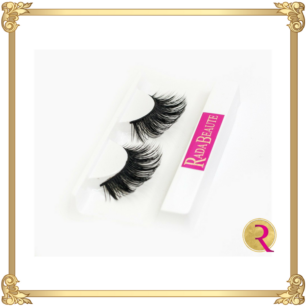 Mid Nite Silk Lashes open box view. Buy now at Rada Beaute!