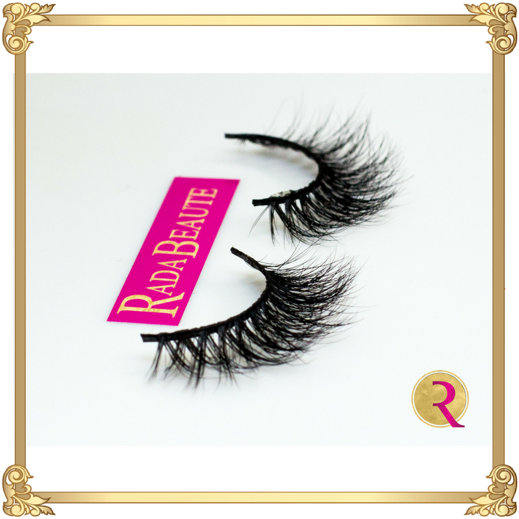 Rada Signature Mink Lashes side view. Buy now at Rada Beaute.