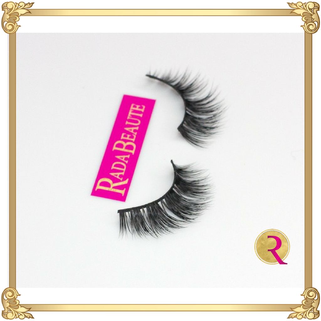 Kiss Me Mink lashes side view. Buy now at Rada Beaute