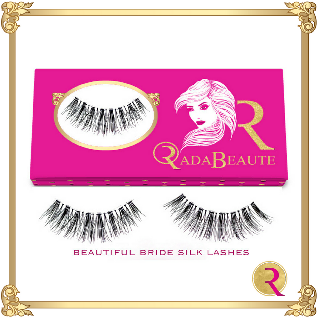 Beautiful Bride Silk Lashes box view. Buy your Rada Beaute Silk Lashes now!